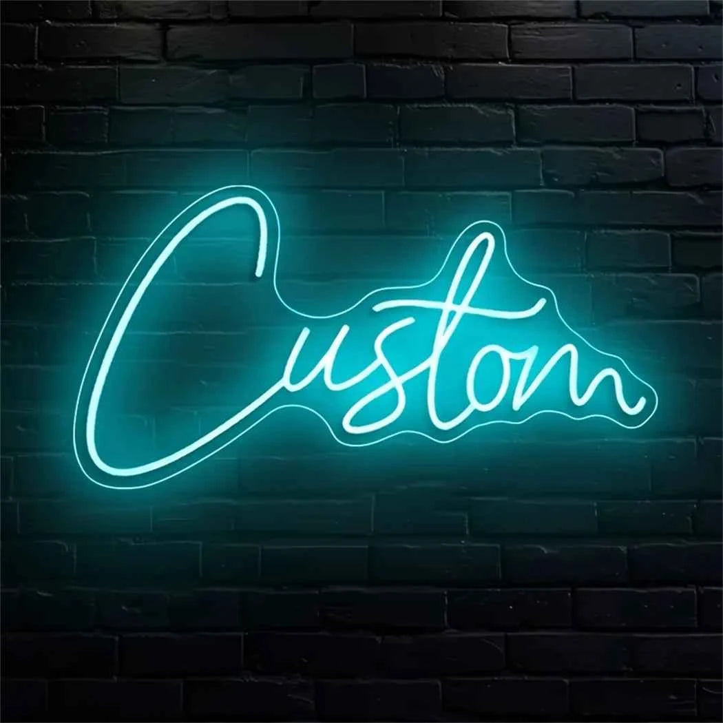 Custom Name Neon Sign Baby Birthday Party Gift Kid Room Home Wall Decor Led Name Sign Dorm Room Decor Personalized Gifts for Her