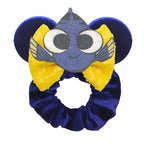 Cute Mouse Ears Velvet Scrunchies Hairband Women Elastic Ponytail Holder Girls Sequin Bow 2023 Kids Party DIY Hair Accessories