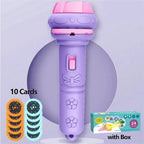 Kids Cartoon Projection Flashlight – Storytelling Projector Toy