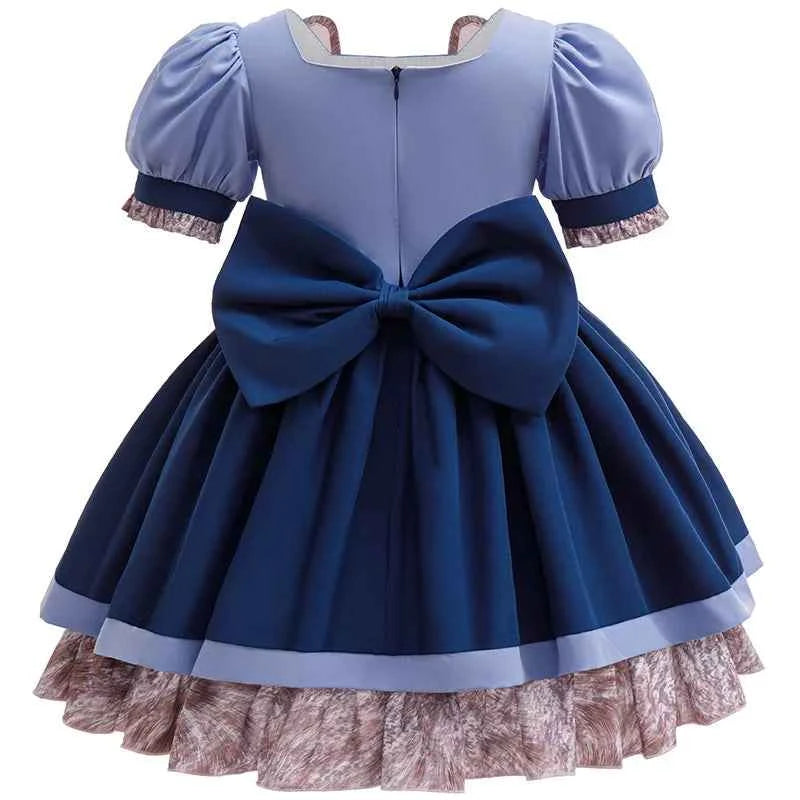 Disney Baby Girls Cosplay Zootopia Judy Bunny Costume For Children carnival Festival Dress Rabbit Police Zoo Fancy Clothes 2026