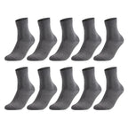 10 Pairs Men's Cotton Socks New Style Black Business Men Socks Soft Breathable Summer Winter for Male Socks Plus Size 38-47