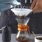 Ultra Fine Nylon Mesh Strainer Spoon for Coffee Tea and Juice Filter