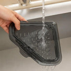 Magnetic Triangle Sink Strainer Basket – Kitchen Food Waste Filter