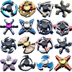 Rainbow Fidget Metal Spinner Colorful Finger Spinners High Speed Hand Spinners Fidget Toys for Stress Anxiety Relief for Adults