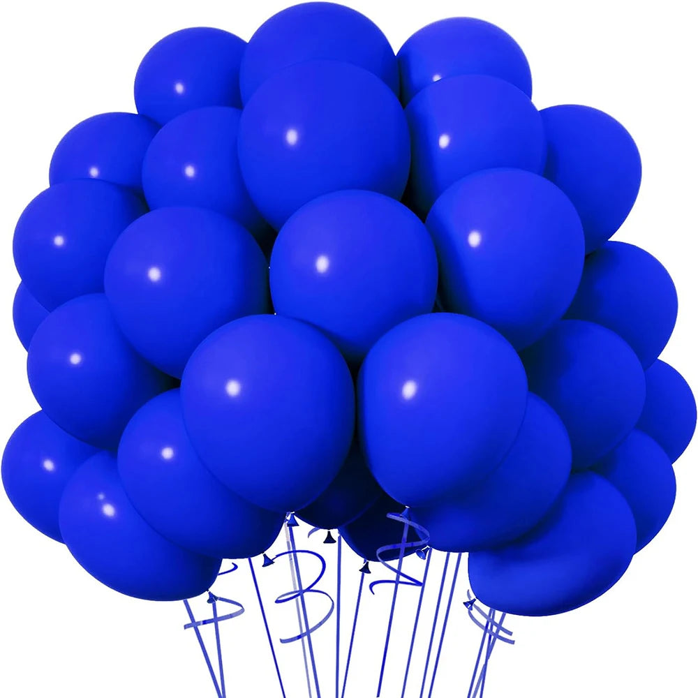 5/10/12inch 10/20/30pcs Baby Blue Latex Balloons Red Green White Sand Wedding Decoration Globos Baby Shower Birthday Party Decor