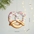 Christmas Atmosphere Balloon Dog Small Pendant Christmas Tree Snowflake House Pendant Small Ornament Wreath Accessory