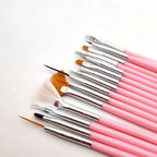 15pcs Fine Detail Paint Brush Set - Miniature Paint Brush For Detailing & Art Painting - Acrylic, Watercolor, Oil,Models