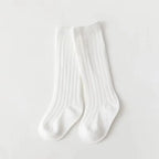 Spainish Children Socks Stripe Boys And Girls Cotton Sock Breathable Knee High Baby Long Socks School Uniform Socks 0-7Years