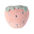 Plush Cat Toys Interactive Kicker Teeth Grinding Fruit Shaped Pet Toy for Kittens