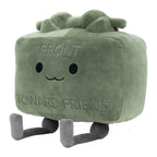 New Clay the Claymore Plush Doll Kawaii Green Square Doll Pillow Accessories Gift Collection Model For Kid Birthday Gifts