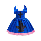 Girls Stitch Cosplay Dress – Cartoon Princess Costume Outfit