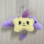 1PC Star Pendant Key Chain Doll Album Plush Pendant Doll School Bag Decoration Gifts