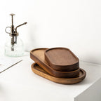 Eco-Friendly Wooden Serving Tray – Stylish & Versatile