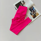 Women's Seamless Yoga Leggings Sexy High Waisted Tummy Control Scrunch Butt Lifting Running Workout Pants Outdoor Sports Fitness