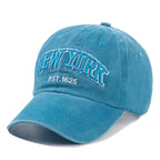 2026 New York Washed Cotton Cap For Men Women Gorras Snapback Caps Baseball Caps Sun protection Casquette Dad Hat Outdoors Cap