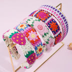 NEW Knitted Headband Bohemian Style Summer Seaside Vacation Handmade Head Band Hair Accessories for Women Girls