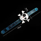 12-36Pcs Glowing Halloween Bracelets Rings Children Toys Props Halloween Party Decoration Treat Kids Party Gift Pinata Fillers