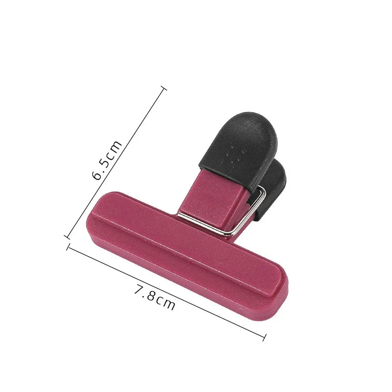 Portable Food Bag Sealing Clips – Reusable Kitchen Storage Seal Clamp for Snacks & Food Bags