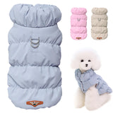 Soft Warm Dog Coat – Winter Padded Jacket for Small & Medium Dogs