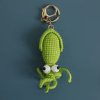 Cute Crochet Stingray Keychain Marine Fish Bag Charm