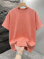 Men's Vintage Acid Washed Oversized T-Shirt – Unisex Streetwear Tee