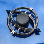 Colorful Zinc Alloy Fidget Spinner Smooth Bearing Hand Gyro Toy