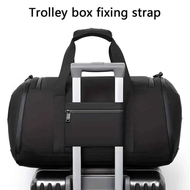 Large Capacity Travel Duffel Bag - Durable Oxford Cloth, Spacious & Stylish Overnight Sports Gym Bag with Multiple Compartments