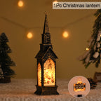 2025 Christmas LED Night Light Santa Claus Snowman Lantern Lamp Table Ornament Christmas Decoration for Home Xmas Navidad Gifts