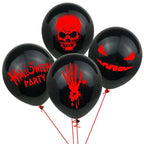 Halloween Ghost Balloons – Spooky Spider, Witch & Pumpkin Party Decor
