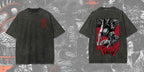 New Arrival Mens Clothes Tee Shirt Homme Graphic T-Shirts Men Tshirt for Men Ropa Hombre Washed Anime Berserk Baggy Camisetas