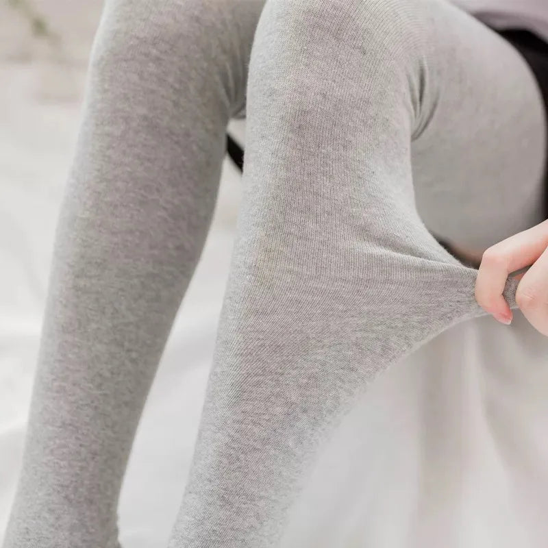 Women's Sexy Soild Color Long Stockings Women over Knee Thigh High over the Knee Stockings Lolita Ladies Warm Knee Socks