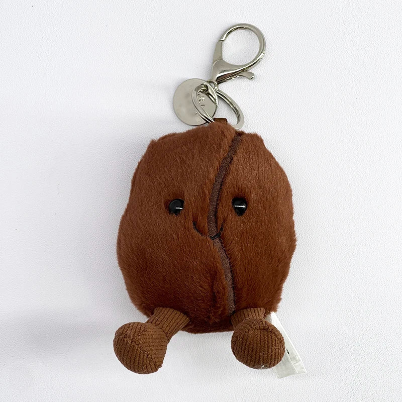 Golf Ball Plush Keychain, Grape Keychain, Jellyfish Plush toy, Hippopotamus, And Plush Elephant JC Bag Keychain