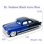 Pixar Cars Color Changing Toy Car Anime Figures Lightning McQueen Doc Hudson Metal Die Casting Model Children's Birthday Gifts