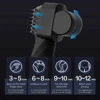 Resuxi New Men's Electric Body Hair Trimmer Multi Functional 3 in 1 Hair Clipper Shaver Set IPX5 Full Body Water Wash Clipper