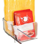 Adjustable Refrigerator Storage Divider for Shelf Organization Board