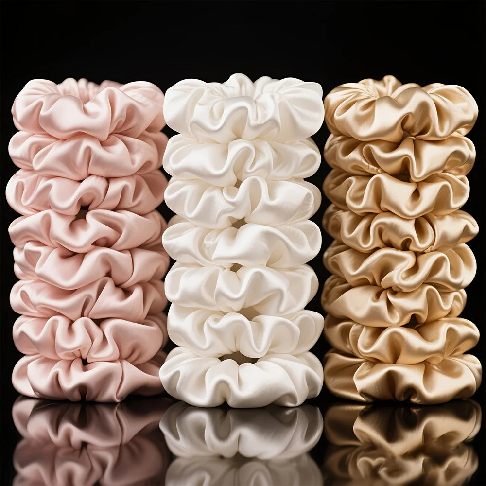 10pcs Large Hair Ties- Stylish Women'S Hair Accessories Set, Perfect for Casual Parties,Back-to-School Season, Christmas
