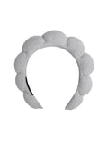 1/3Pcs Fashion Microfiber Washing Wristbands Scrunchies Puffy Headband Spa Bubble Headband for Washing Face Makeup Shower Skincare