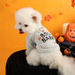 Cute Dog Clothes – Pumpkin Ghost Halloween Sweater
