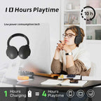 Hot Wireless Bluetooth Headphones Over Ear Hifi Stereo Headset True Sports Earphones TF AUX Music Player with HD Mic