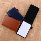 Leather Cover Pocket Planner A7 Notebook Small Notepad Note Book Business Diary Memos Office School Stationery
