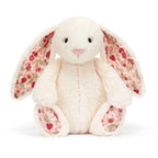 Bonnie Rabbit Plush Toy with Floral Ears Kawaii Stuffed Doll Soft Sofa Cushion Kids Birthday Gift Room Decor