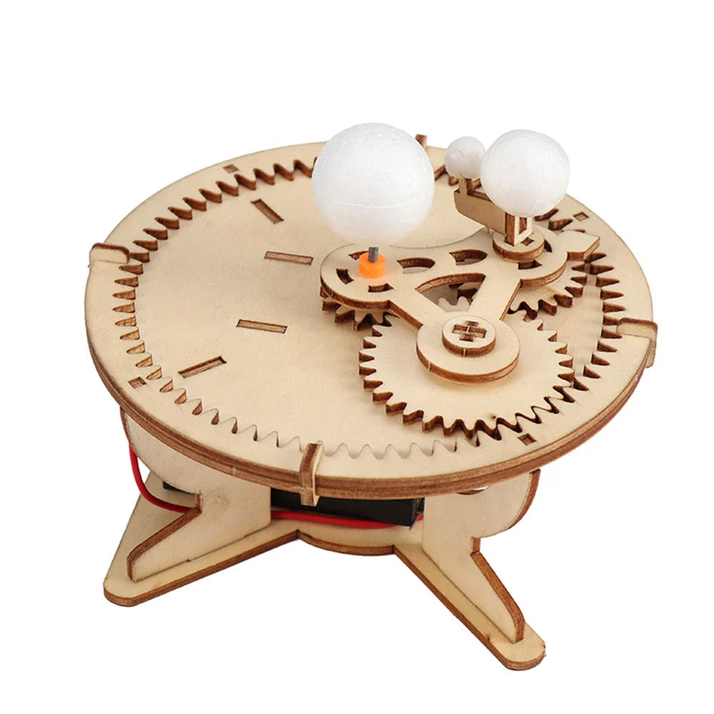 DIY STEM Science 3D Wooden Car & Boat Assembly Kit for Kids