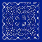 70CM Oversized Hip Hop Amoeba Cashew Cotton Square Bandana Scarf Headband Black Paisley Gifts For Men/Boys/Girls