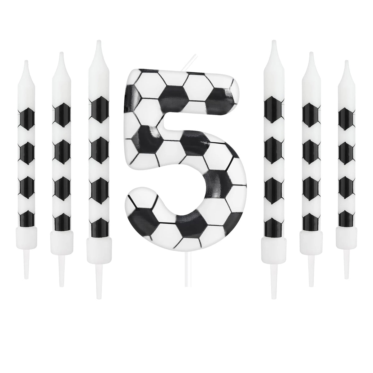 7pcs Red Racing Cars Themed Birthday for Cake Candles, Number 0 1 2 3 4 5 6 7 8 9 10 Candle Birthday Cake Topper