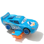 Pixar Cars Electroplated Pink 95 Lightning McQueen 1/55 Metal Die Casting Model Car Alloy Material Collectibles Racing Toys