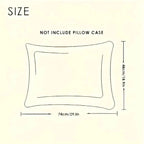 Comfortable Pillows for Sleeping 5-star Hotel Pillow Three-dimensional Soft Bilateral Washed Solid Color Pillow Sleeping Pillows