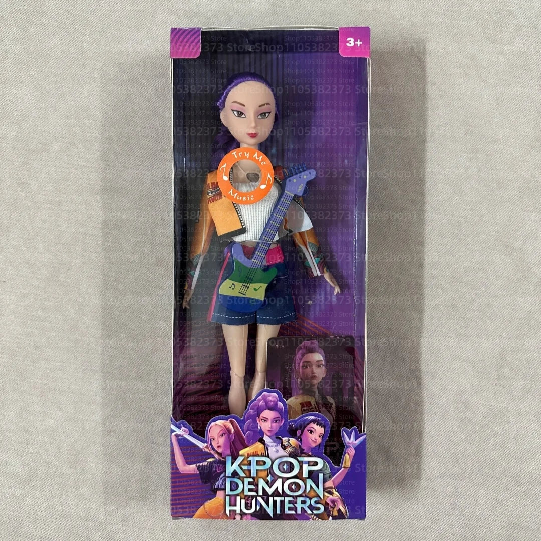 Kpop Anime Vinyl Doll Set – Rumi Mira Zoey Articulated Toy