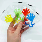 Glitter Sticky Hands Toy Set – Stretchy Sensory Party Favors