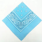 1/2/3/5PCs Unisex men women bandana hairband cowboy mens biker sports headwear wrist hairwrap single head wrap scarf