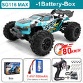 SG116MAX 80KM/H High Speed RC Car Brushless 4WD Off-Road Drift Remote Control Car 1:16 Professional Racing Cars SG116PRO 40KM/H